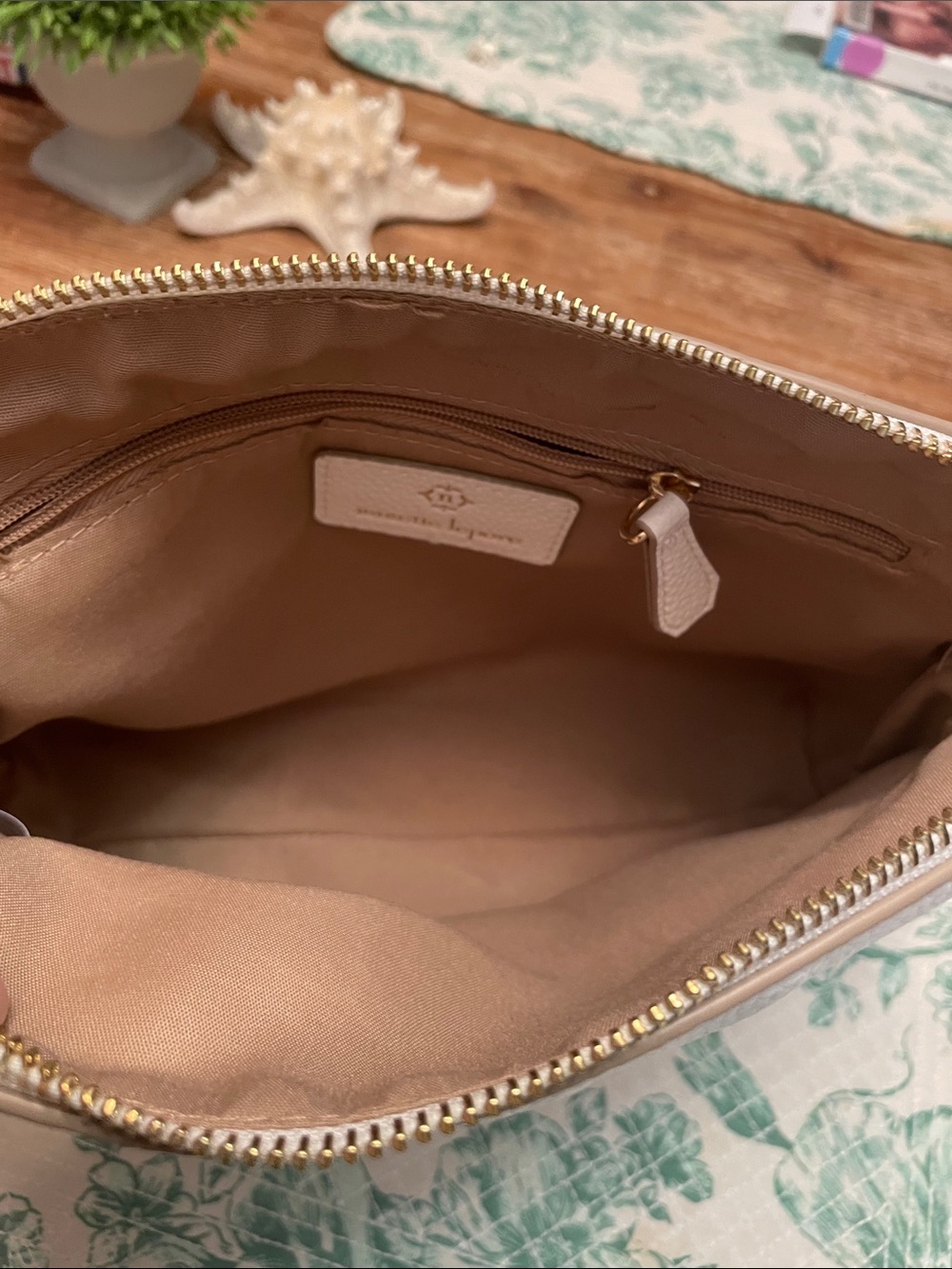 Nanette Lepore Pebbled Leather Crossbody Bag - Picture 10 of 10